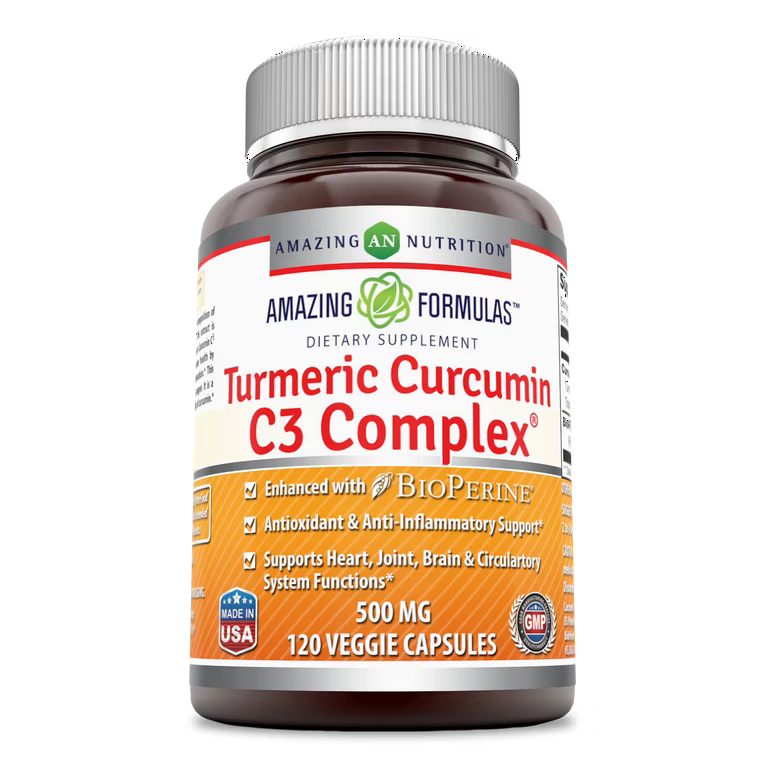 TURMERIC CURCUMIN C3 COMPLEX 500MG 120 SOFTGELS