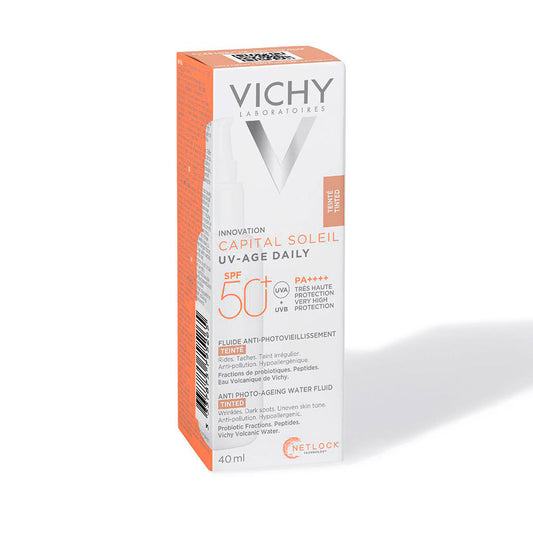 VICHY- CAPITAL SOLEIL UV-AGE  SPF 50 con tinte