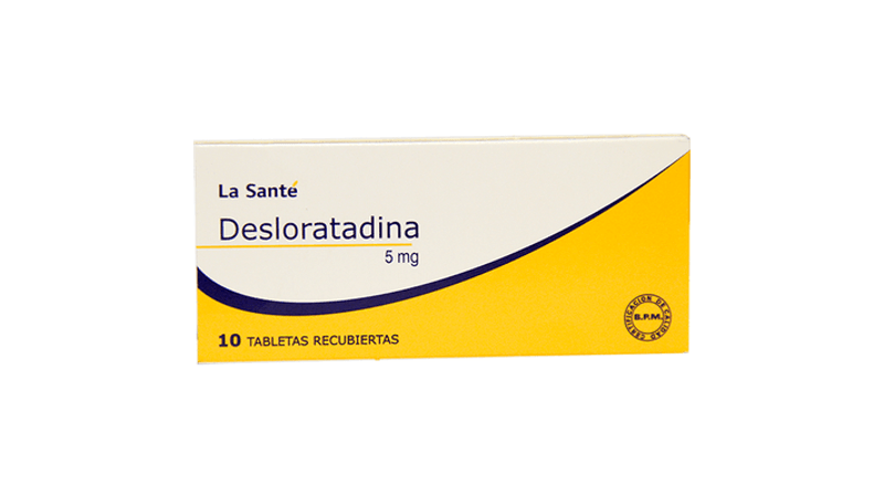DESLORATADINA 5MG X 10 TABLETAS