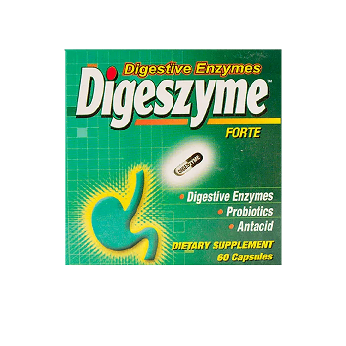 DIGESZYME  ENZYMAS PROBIOT Y ANTIACIDO  X60  TAB