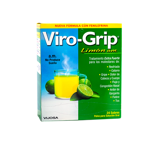 VIRO GRIP LIMON AM X 24 SOBRES (POR UNIDAD)