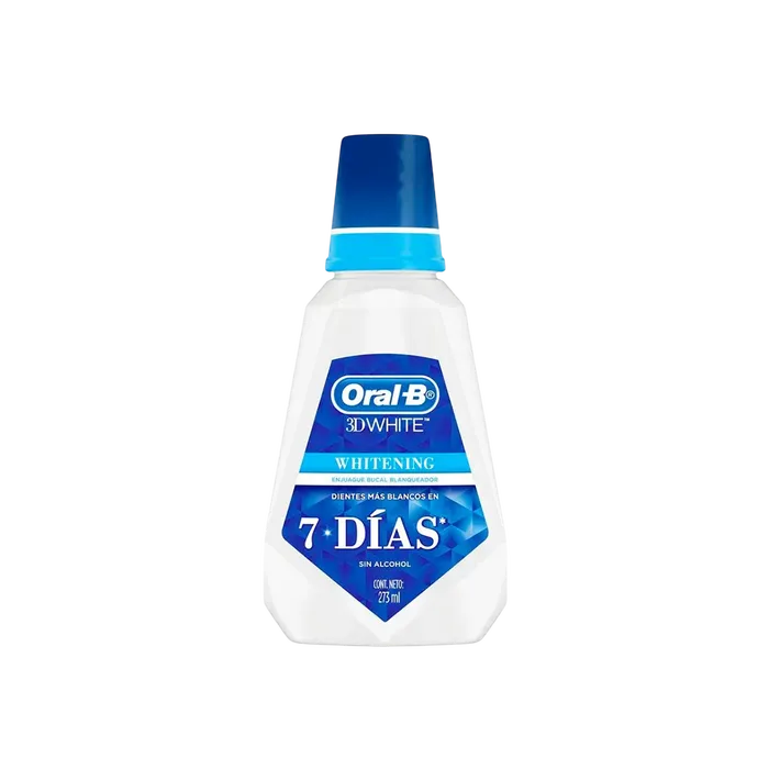 ORALB 3D WHITE ENJUAGUE BUCAL 237ML