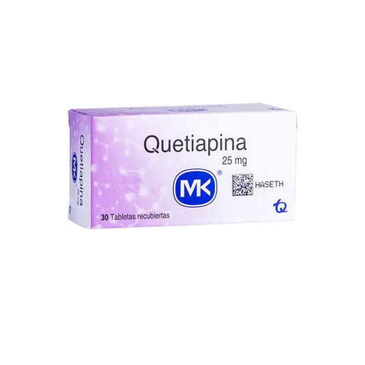 QUETIAPINA MK 25MG