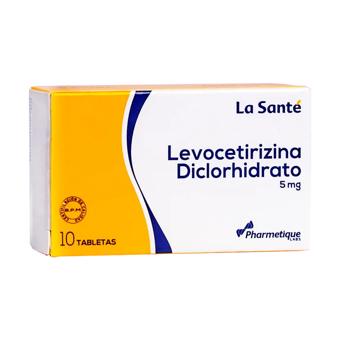 LEVOCETIRIZINA 5MGX10 TAB