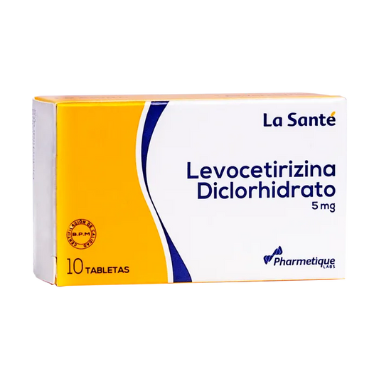 LEVOCETIRIZINA 5MGX10 TAB