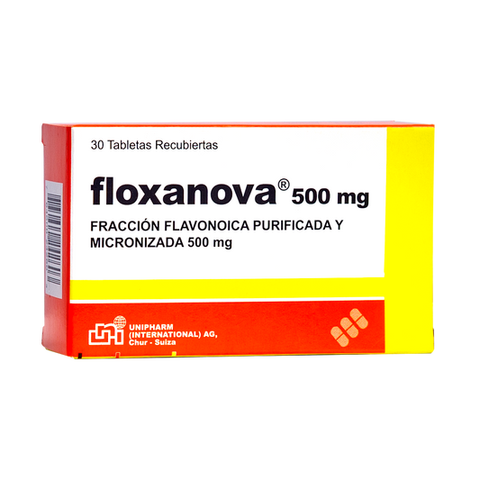 FLOXANOVA 500MGX60TAB  DIOSMINA450 HESPIRIDIN50  TAB