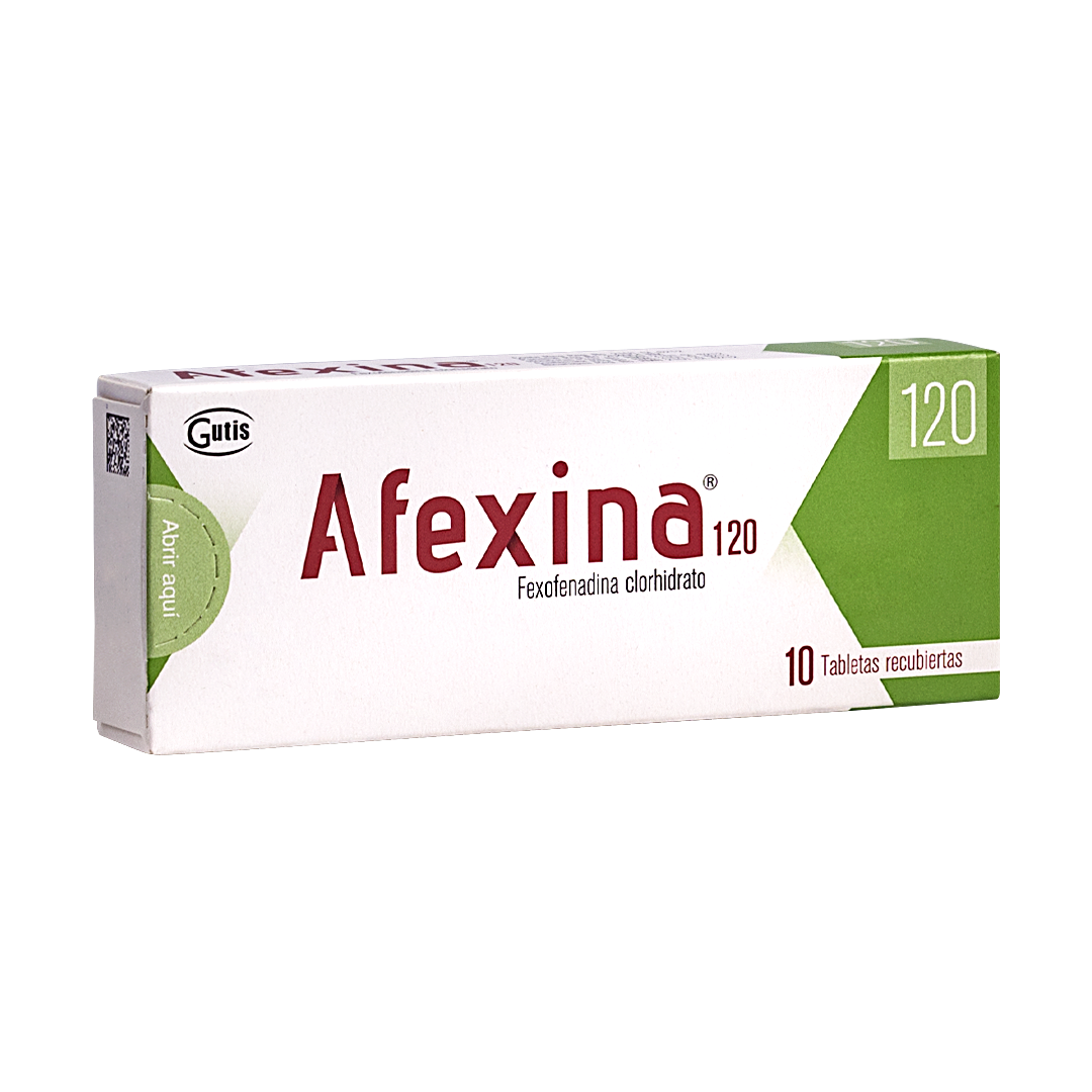 AFEXINA 120MG X 10 TAB (POR UNIDAD)