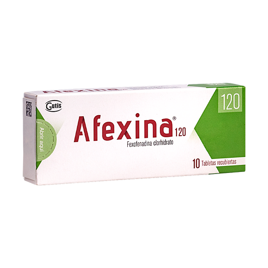 AFEXINA 120MG X 10 TAB (POR UNIDAD)