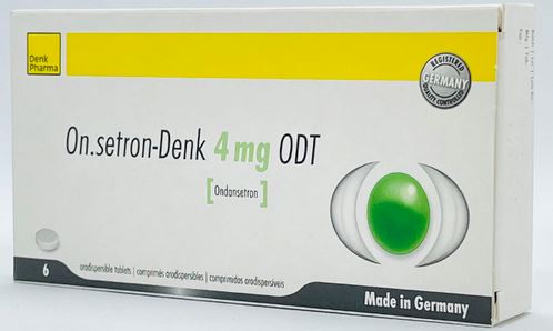 ON SETRON-DENK 4MG ODT X6 COMP  ONDANSETRON  TAB