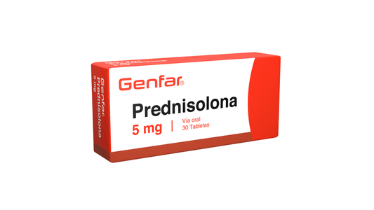 PREDNISOLONA 5MG X 30 TAB