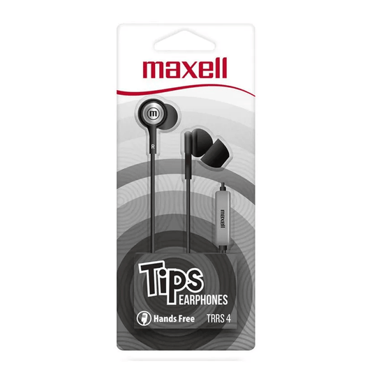 IN TIPS IN EAR STEREO BUDS W MIC BLK