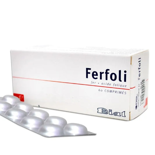 FERFOLI X 60   HIERRO AC  FOLICO  SOLO MEDICITY