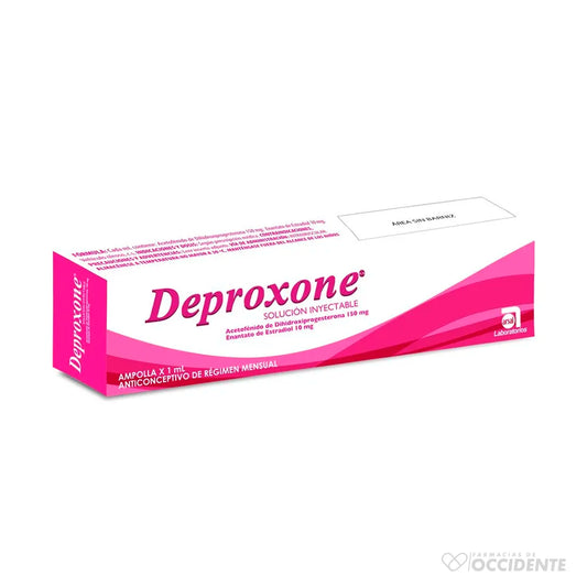 DEPROXONE  DIHIDROXIPROGESTERONA ESTRADIOL AMPOLLA