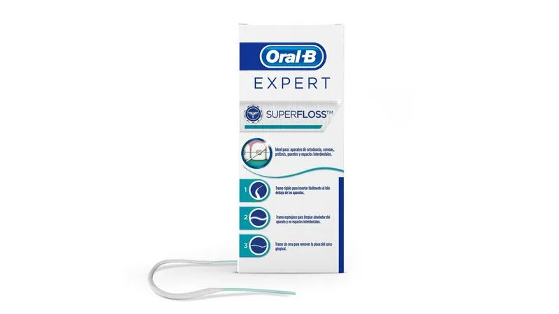 ORALB DENTALSUPER FLOSS 50PIEZAS