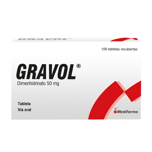 GRAVOL 50MG X 100   DIMENHIDRINATO