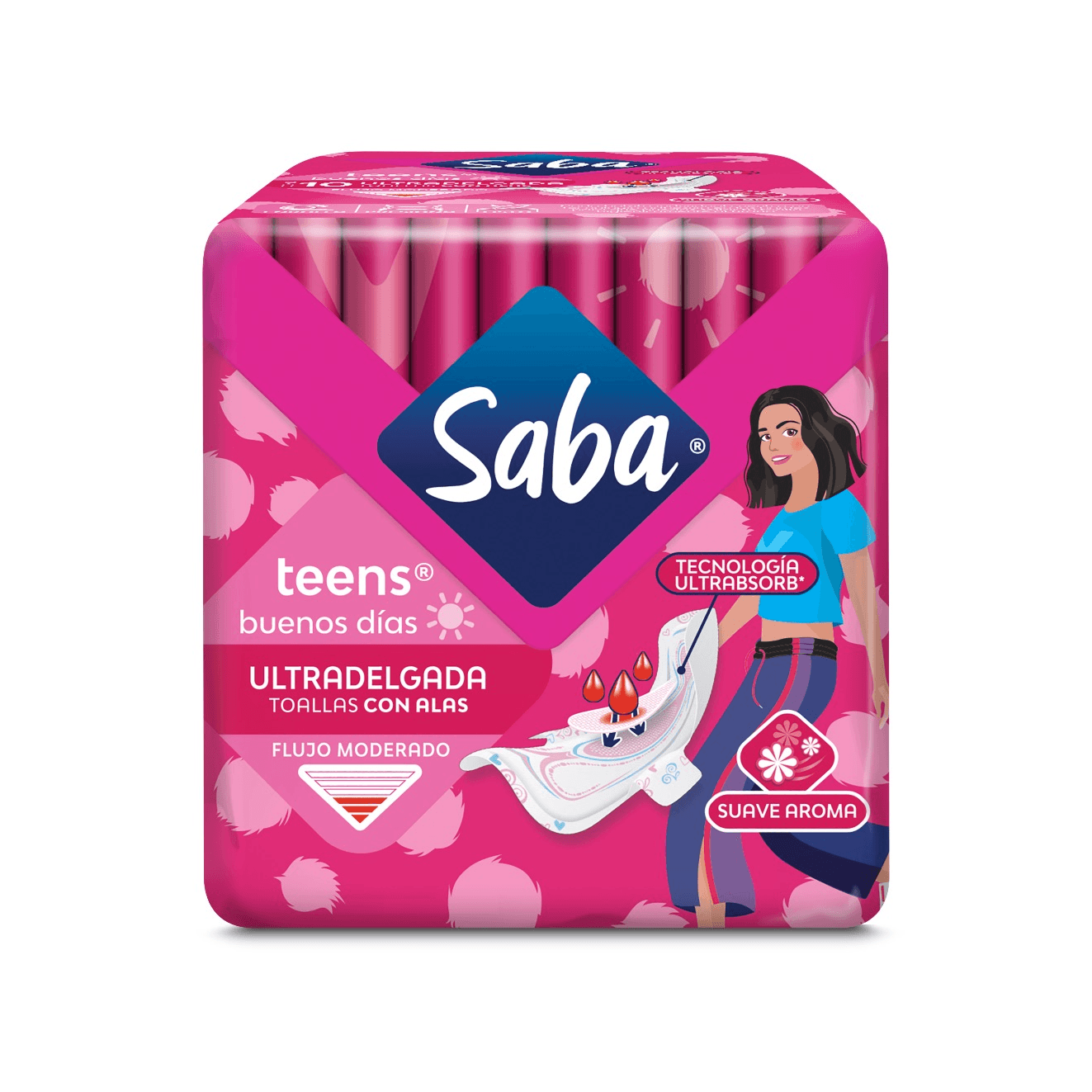 SABA teen ULTA DELGADA 10C