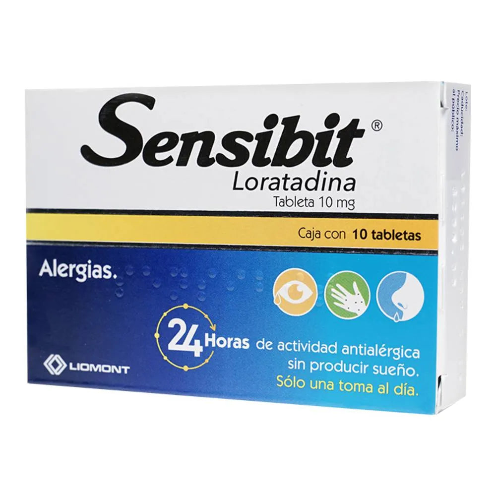SENSIBIT TAB 10MG 1 DE 10 UNIDADES