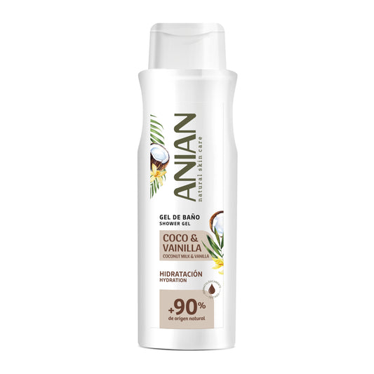 ANIAN - SHOWER GEL COCONUT AND VANILLA 750 ML