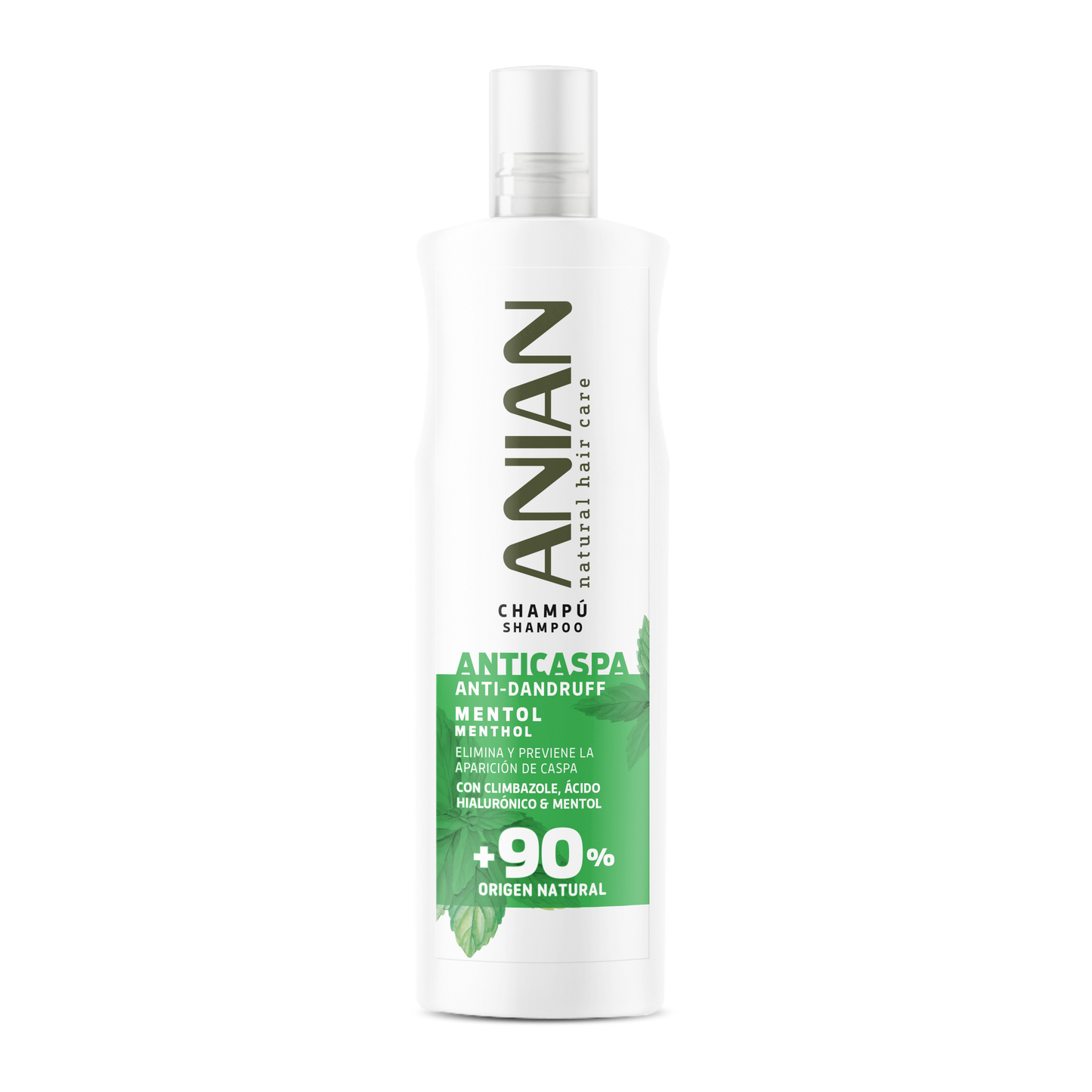 ANIAN - SHAMPOO ANTICASPA MENTOL 400 ML