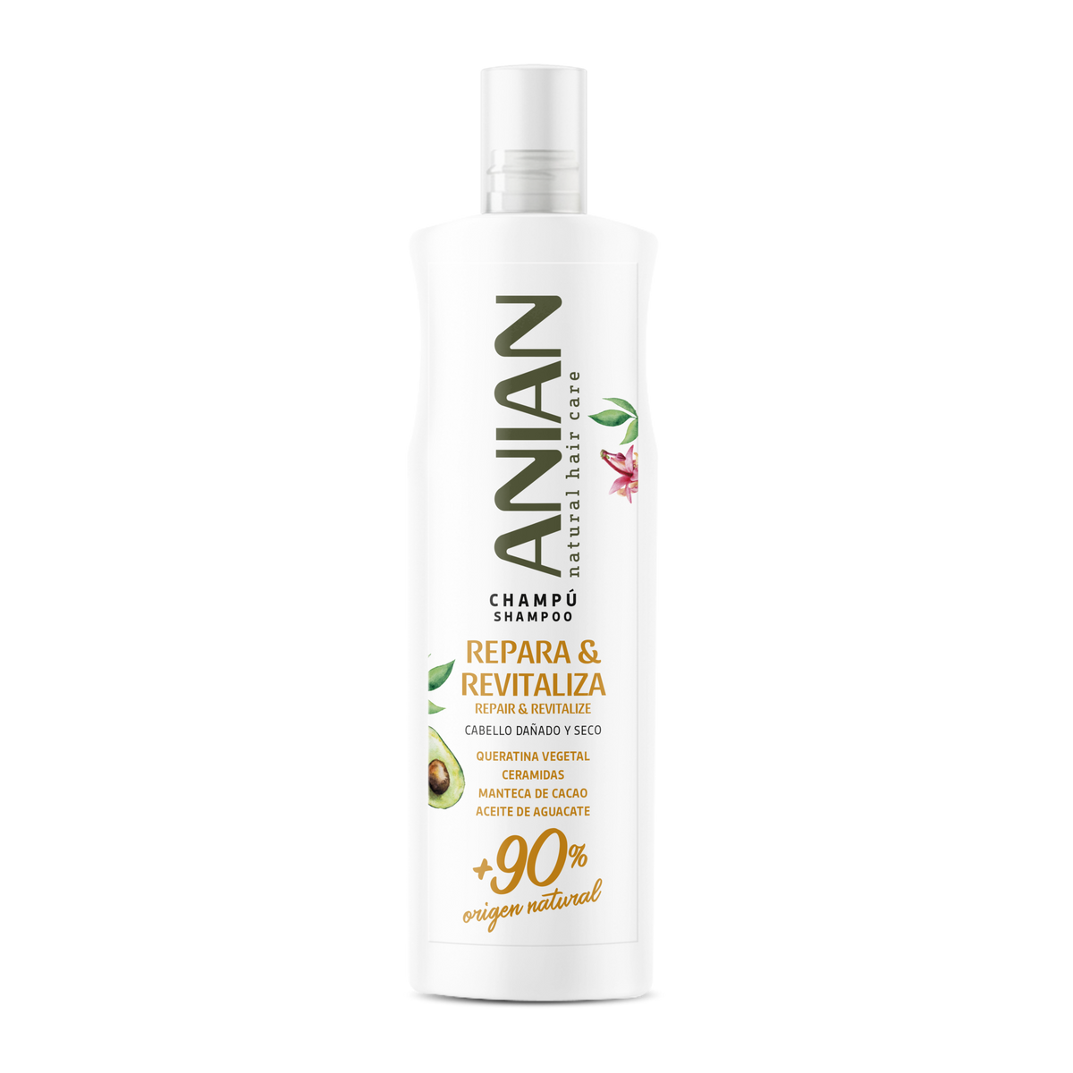 ANIAN - SHAMPOO REPARA Y REVITALIZA 400 ML