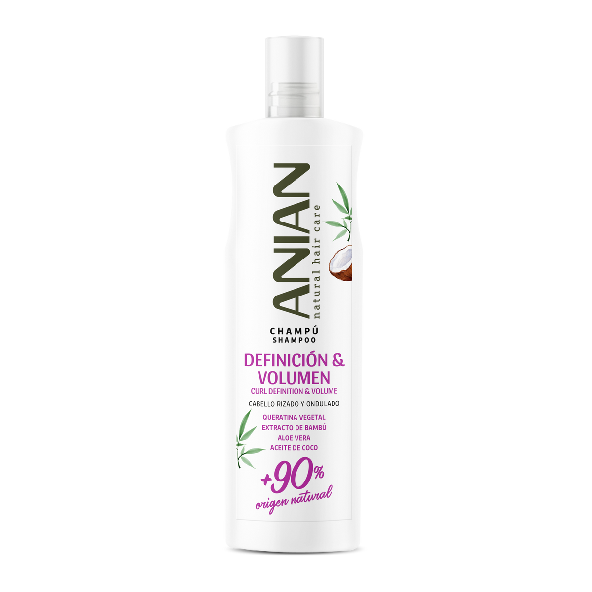ANIAN - SHAMPOO DEFINICION Y VOLUMEN 400 ML