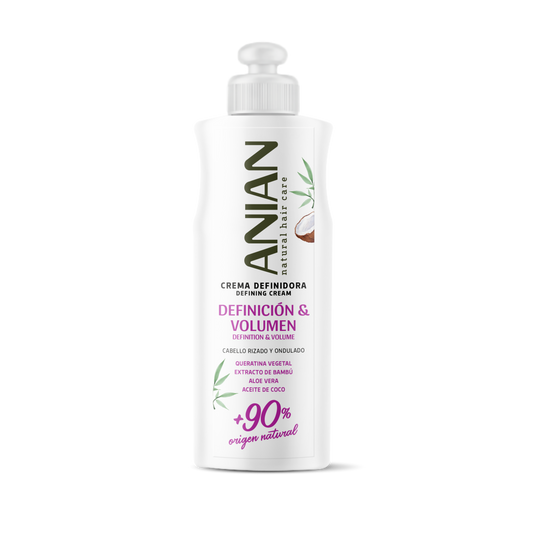 ANIAN - CREMA DEFINIDORA DE RIZO Y VOLUMEN 250 ML