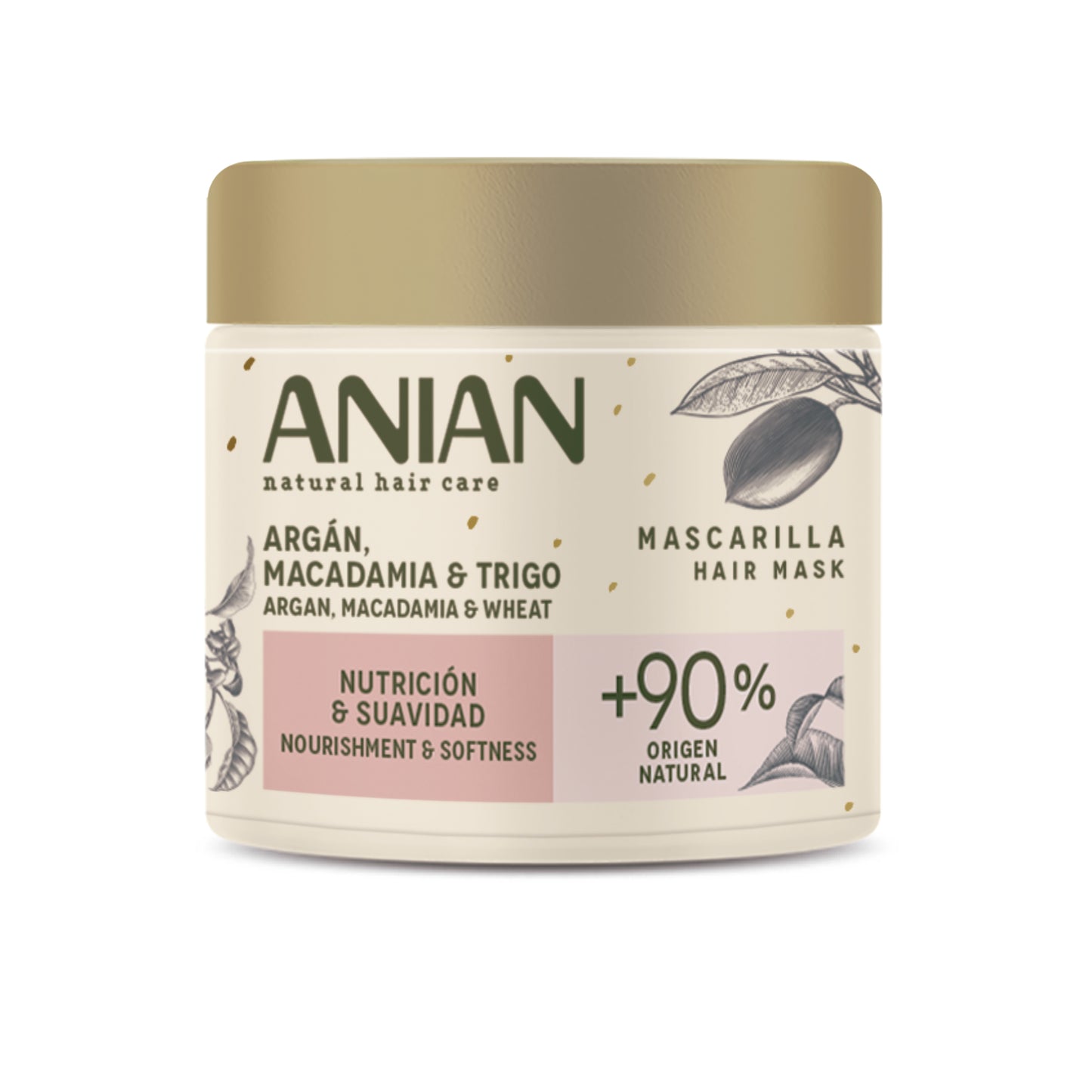 ANIAN - HAIR MASK ARGAN MACADAMIA 350 ML