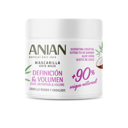 ANIAN - HAIR MASK DEFINICION Y VOLUMEN 350 ML