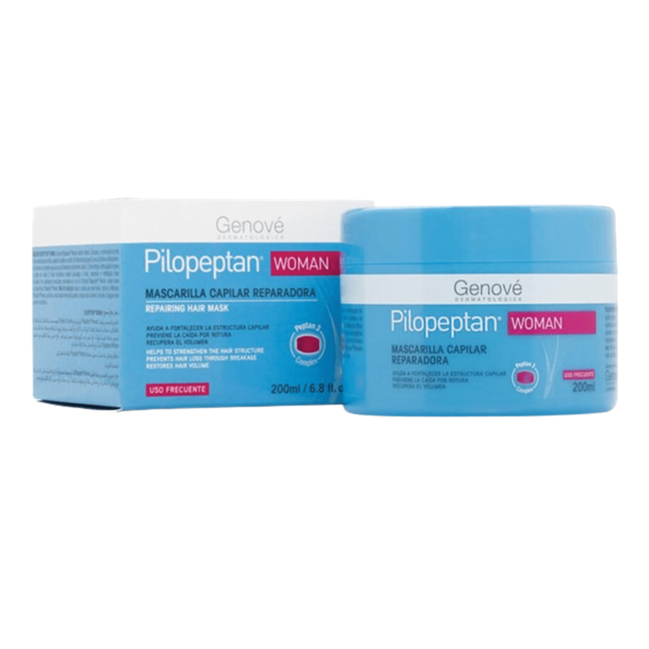 GENOVE- PILOPEPTAN - WOMAN MASCARILLA CAPILAR REGENERADORA