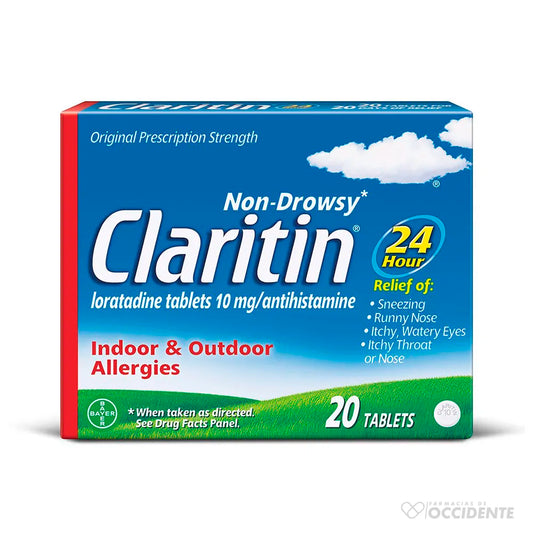 CLARITYNE 10MG X20 TAB  LORATADINA   TAB