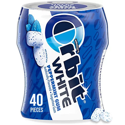 ORBIT PEPERMINT. 40PCS