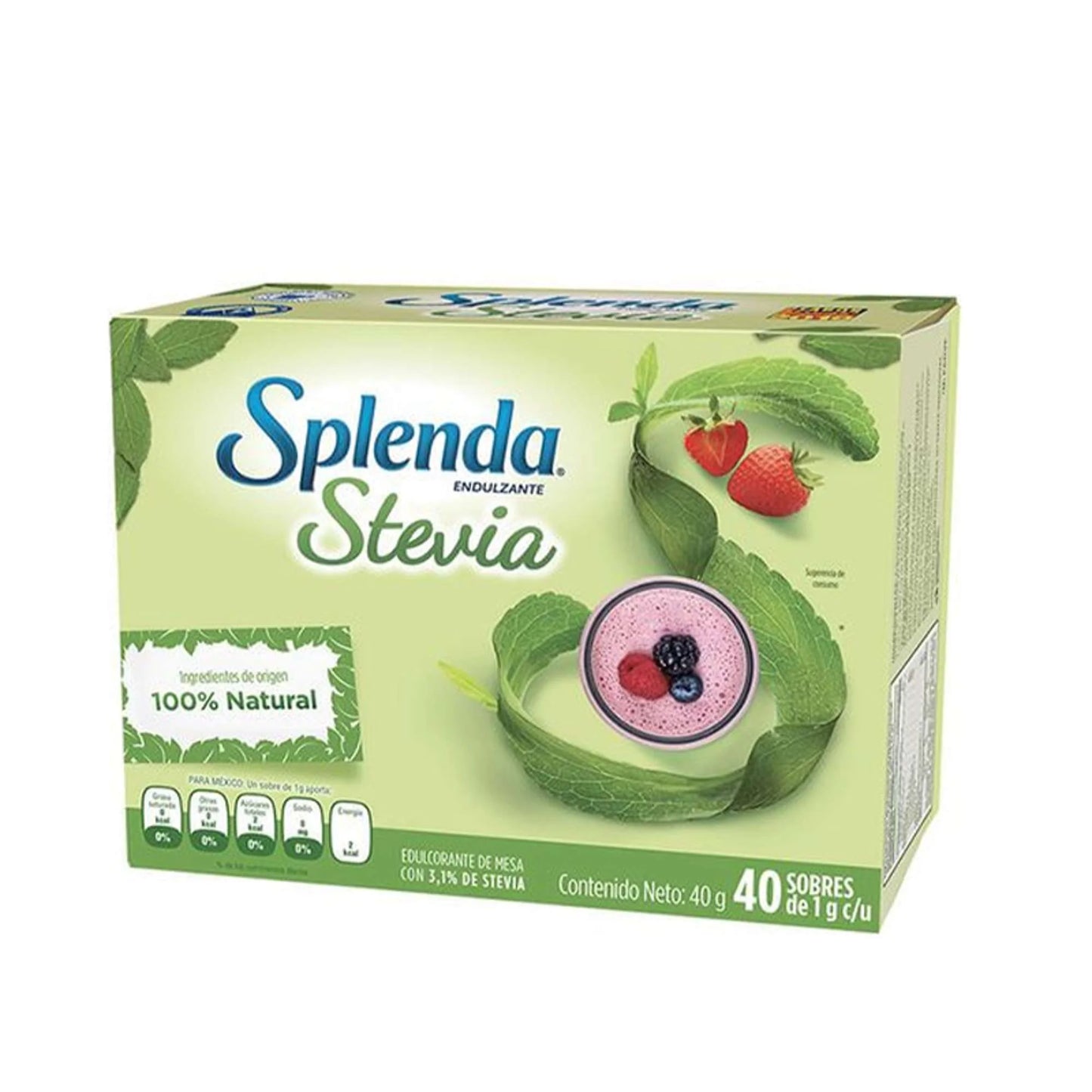 SPLENDA STEVIA 40S 2H
