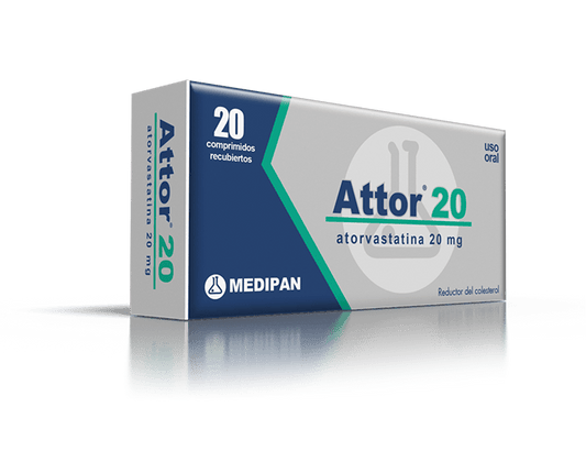 ATTOR 20 X20MG  ATORVASTATINA   TAB