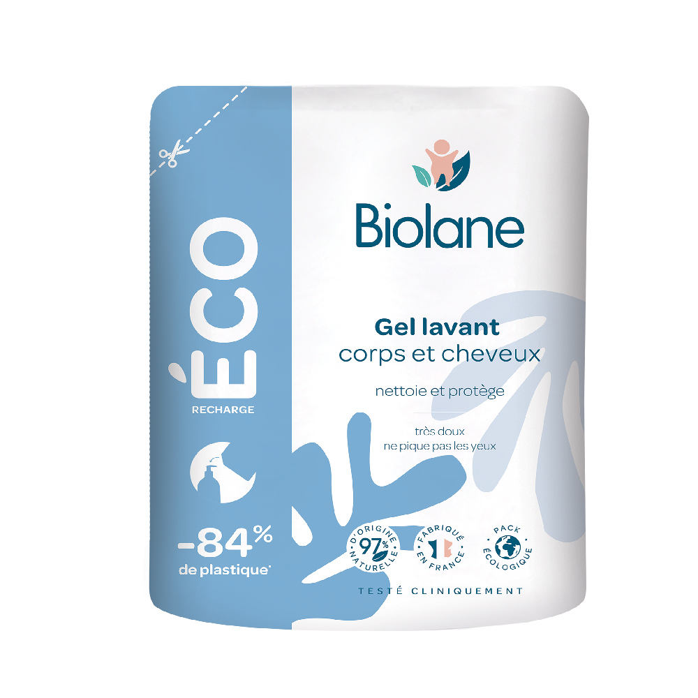 BIOLANE - BODY AND HAIR CLEANS 500ML