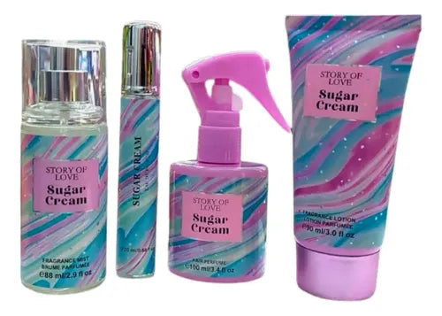 SET DE FRAGANCIA Y LOCION SUGAR CREAM
