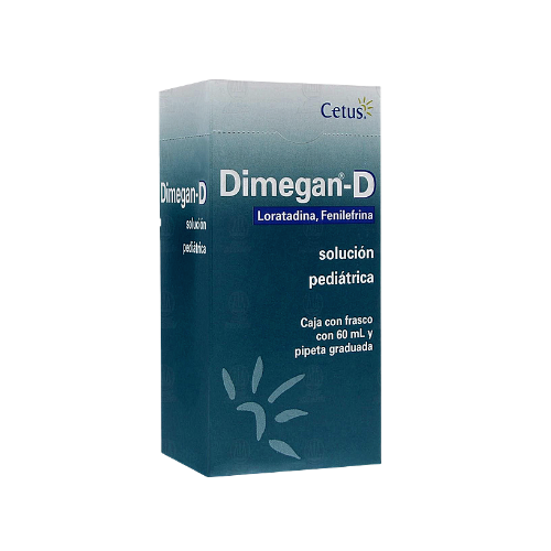 DIMEGAN-D LORATADINA Y FENILEFRINA