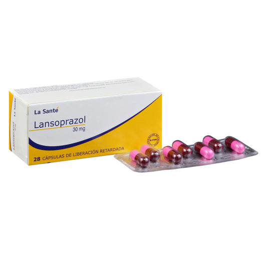 LANSOPRAZOL 30 MG X 28  TAB
