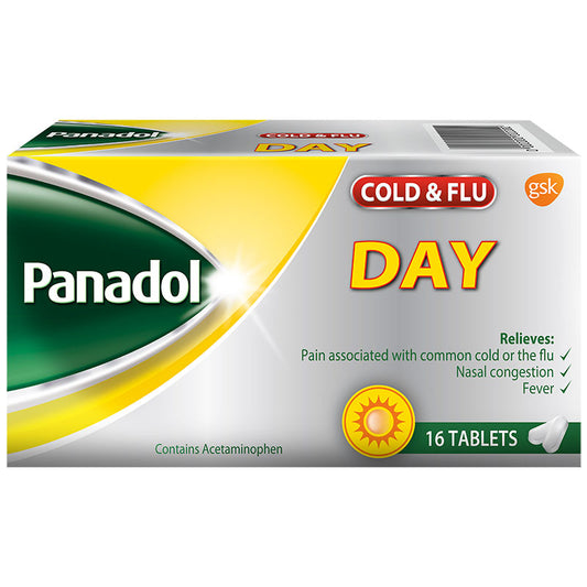 PANADOL GRIPE DIA X 16 TAB