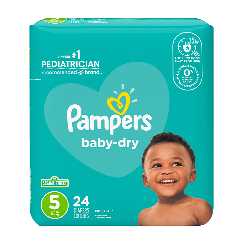PAMPERS BABY DRY JUMBO PACK S5