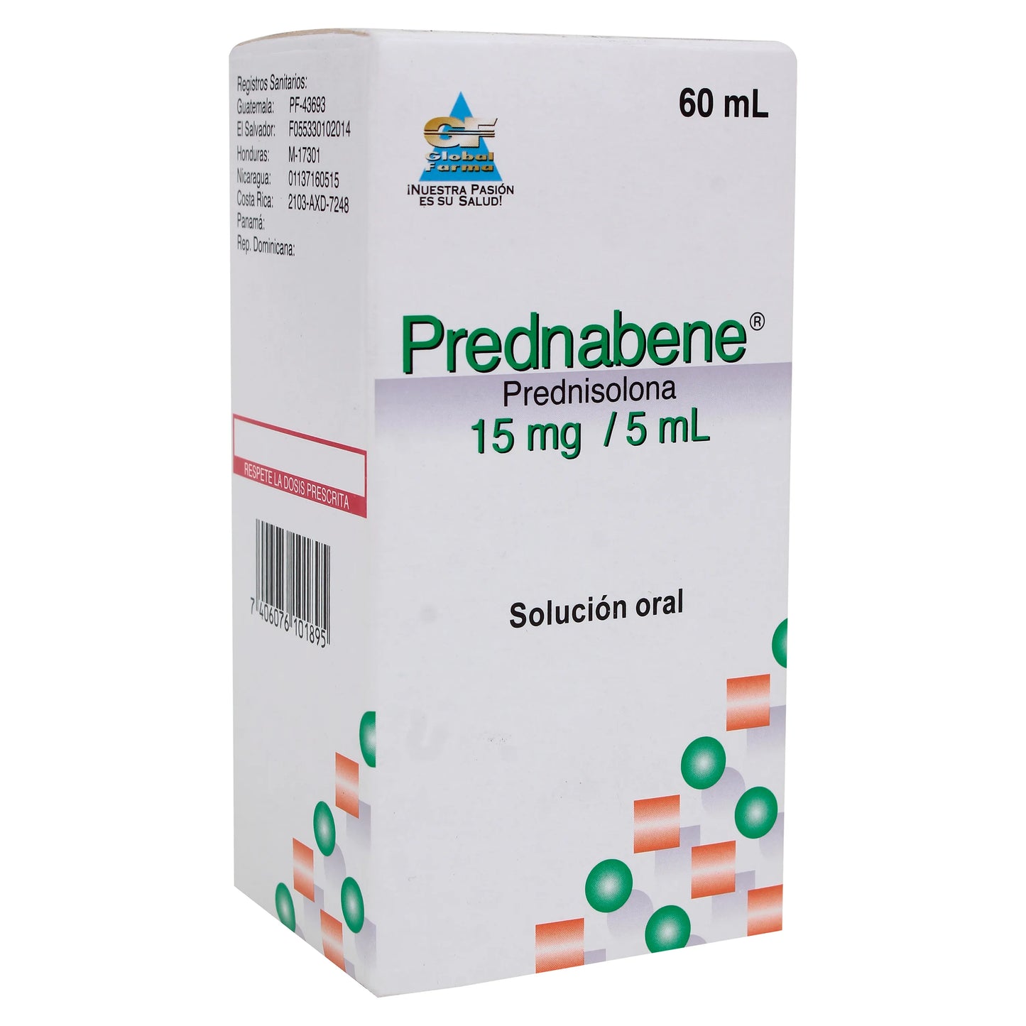 PREDNABENE SUSP 15MG/5ML X60ML (PREDNISOLONA)