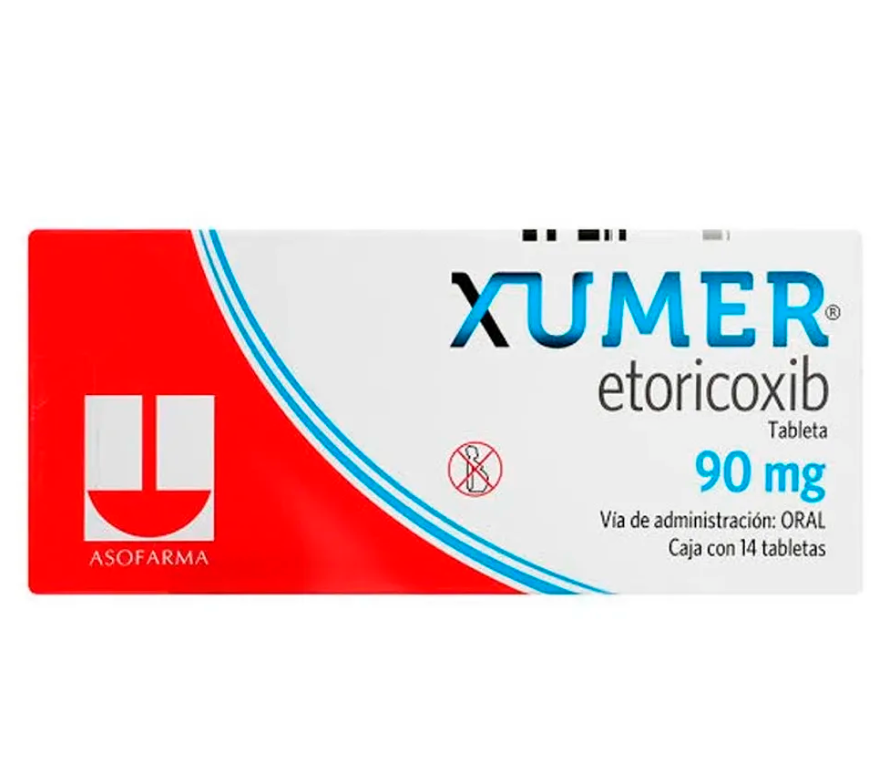 XUMER 90MG X14  ETORICOXIB    TAB