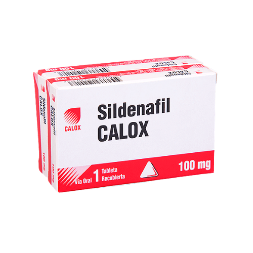 SILDENAFIL 100 MG X 4 TABLETAS CALOX (POR UNIDAD)