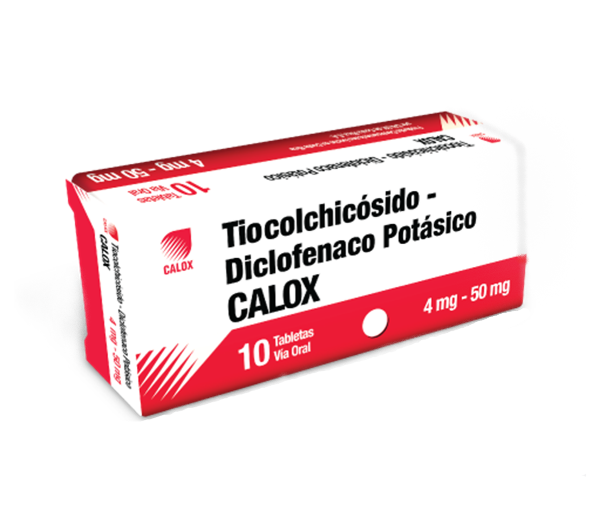 TICOLCHICOSIDO + DICLOFENACO POTASICO