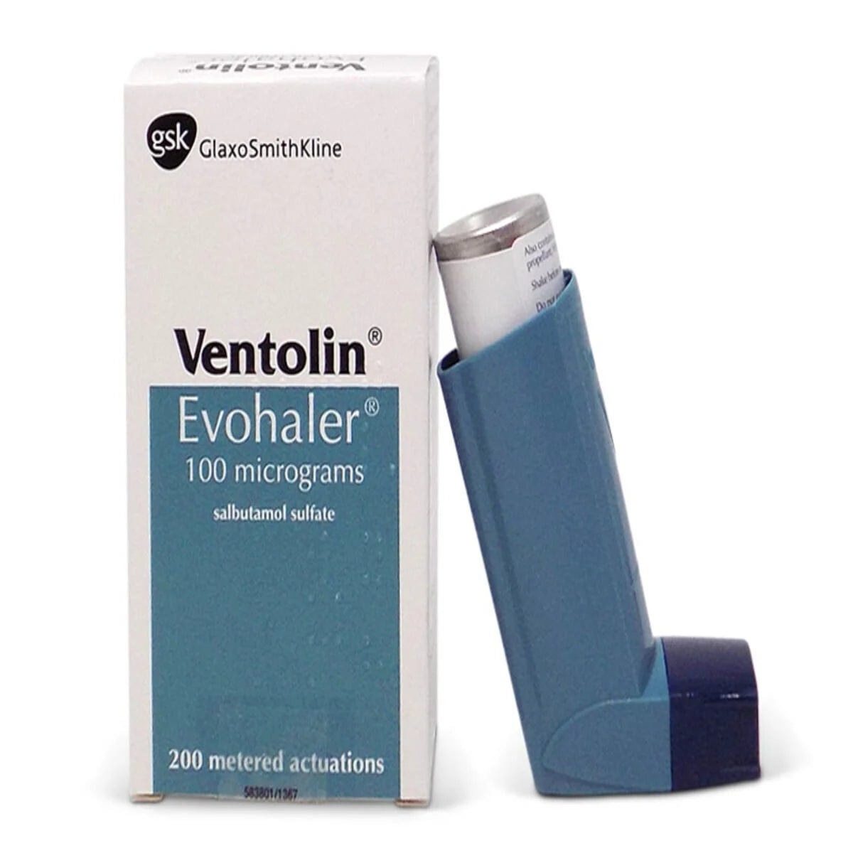 VENTOLIN INH 100MG 200 DS