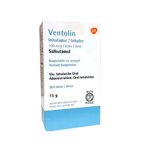 VENTOLIN INHALADOR  SALBUTAMOL