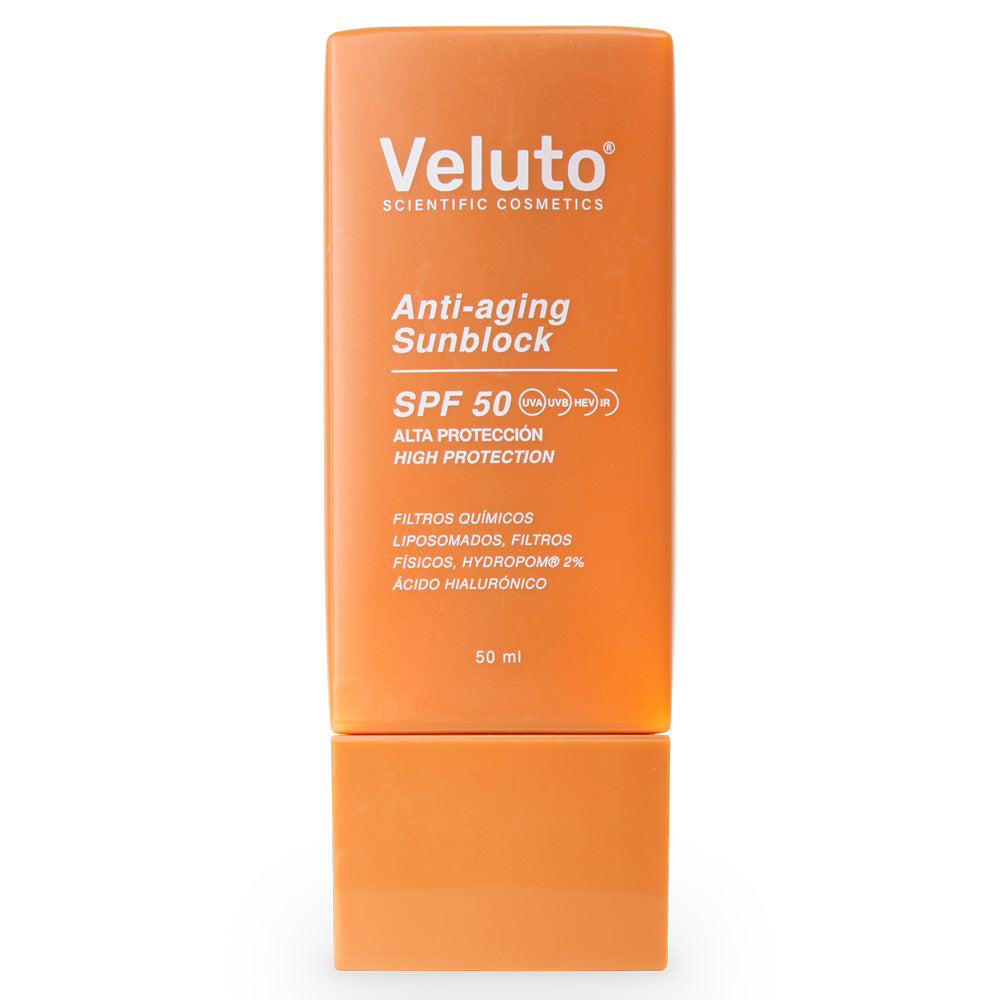 VELUTO - ANTI-AGING SUNBLOCK SPF +50