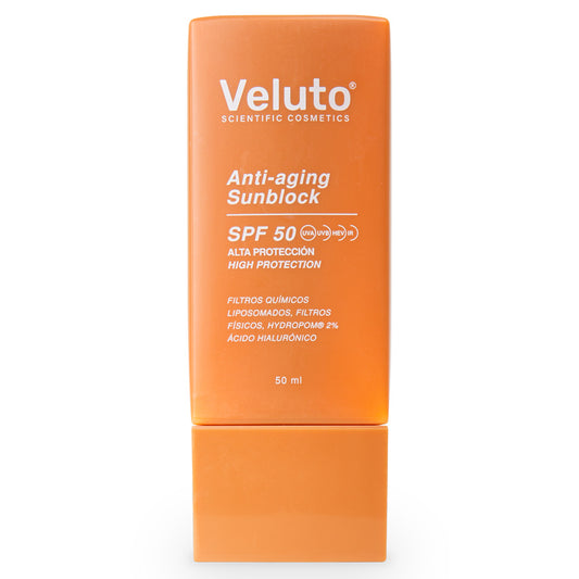 VELUTO - ANTI-AGING SUNBLOCK SPF +50