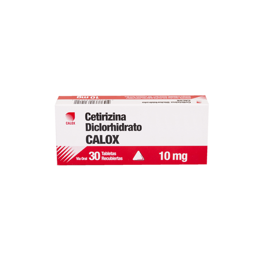 CETIRIZINA CALOX 10 MG