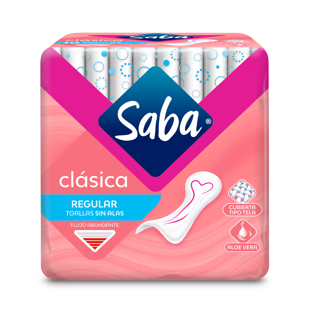 SABA CLASICA SIN ALAS 24X10S
