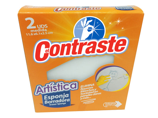 CONTRASTE ARTISTICA ESPONJA BORRADORA
